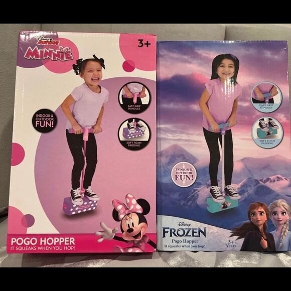 Disney Other - NEW Disney Junior Minnie Mouse & Frozen Pogo Hopper Indoor And Outdoor. $25 each